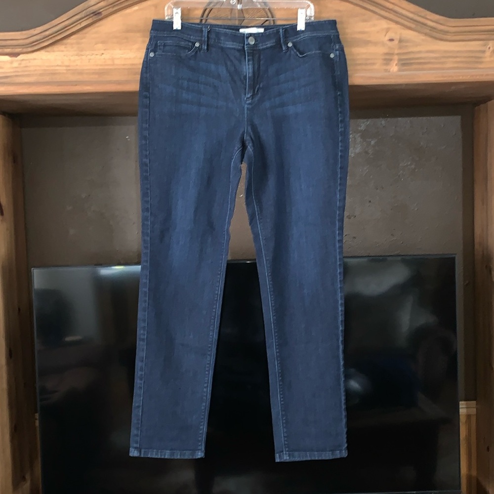 Womens J. Jill Denim authentic fit slim leg